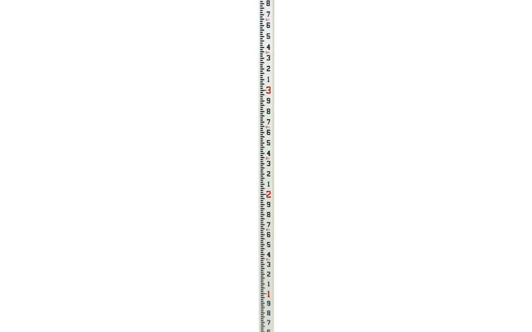 SECO 92021 Rectangular Series (CR) Leveling Rod – TENTHS