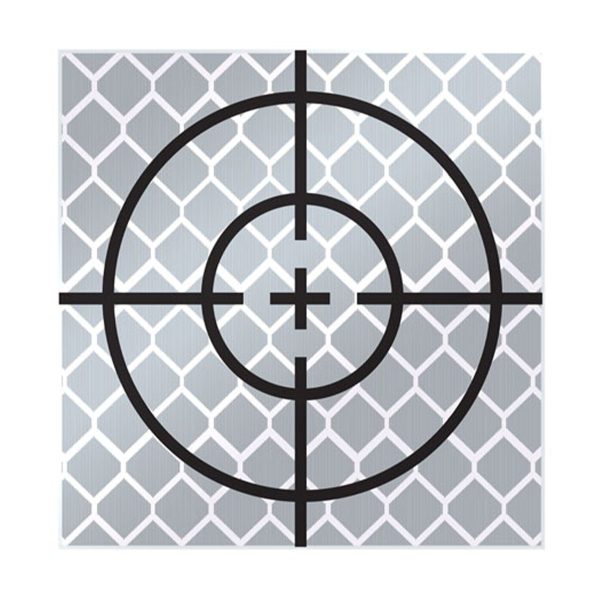 SitePro 03-RT90MM Reflective Target 90mm x 90mm - 10 Pack