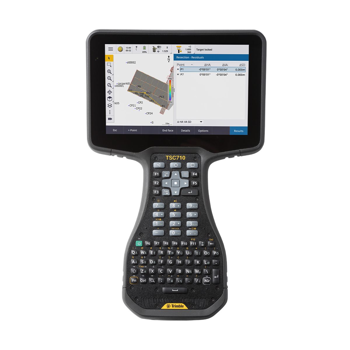 Trimble TSC710-1-1100-00-HH TSC710 Heavy Civil Construction Controller