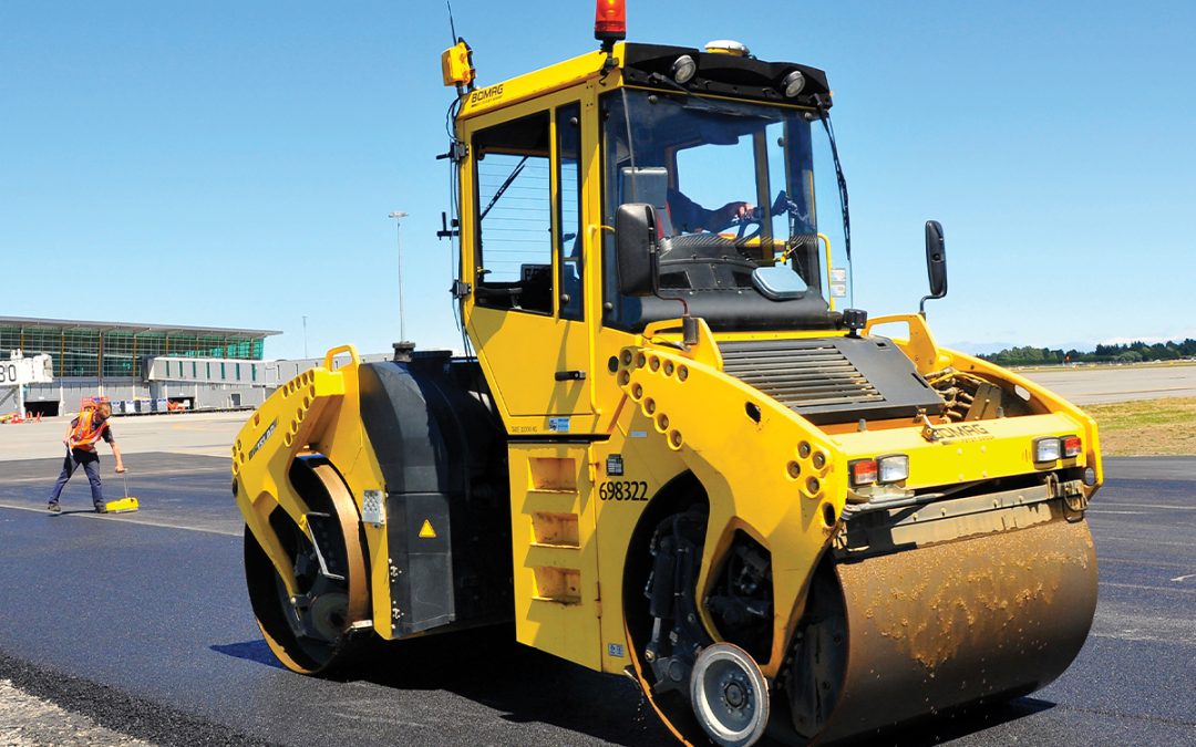 Trimble Roadworks Paving Control Platform for Asphalt Compactors