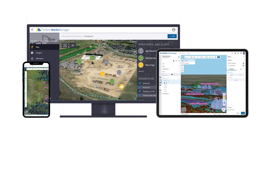 Trimble WorksManager Office Software for Construction